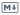 Button with a uppercase M.